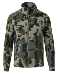 Border Camo Fleece Hunting Jacket Full Zip - Verde | KUIU