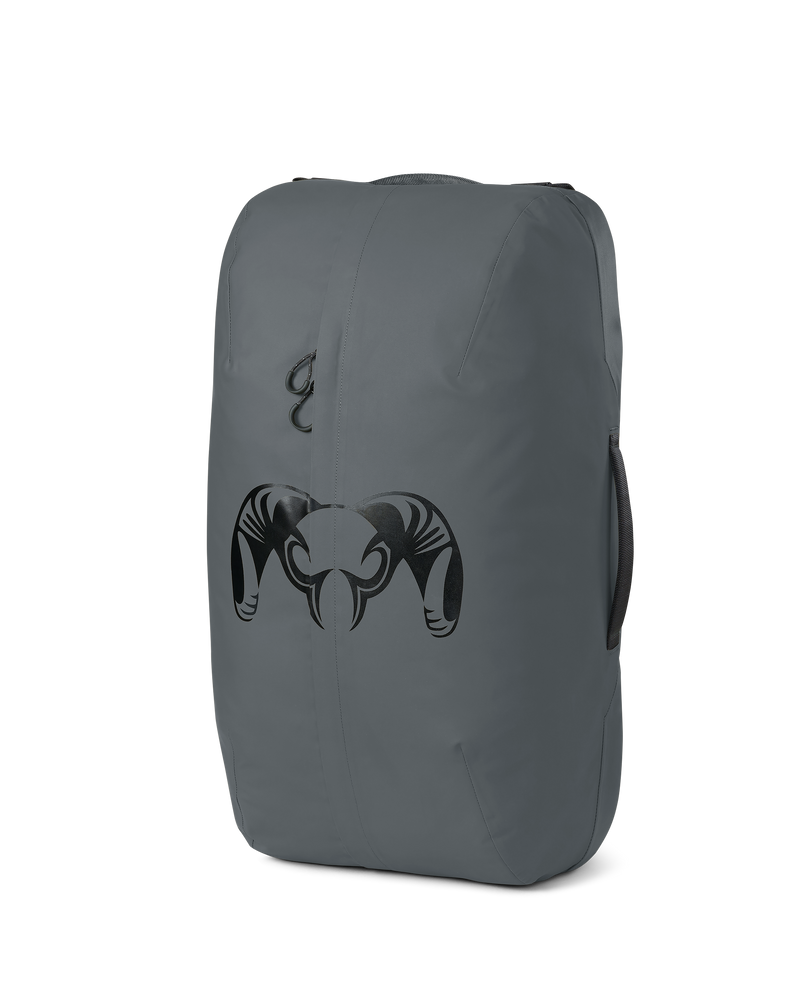 Front of Taku BLSTX 4200 Duffel in Gunmetal Grey