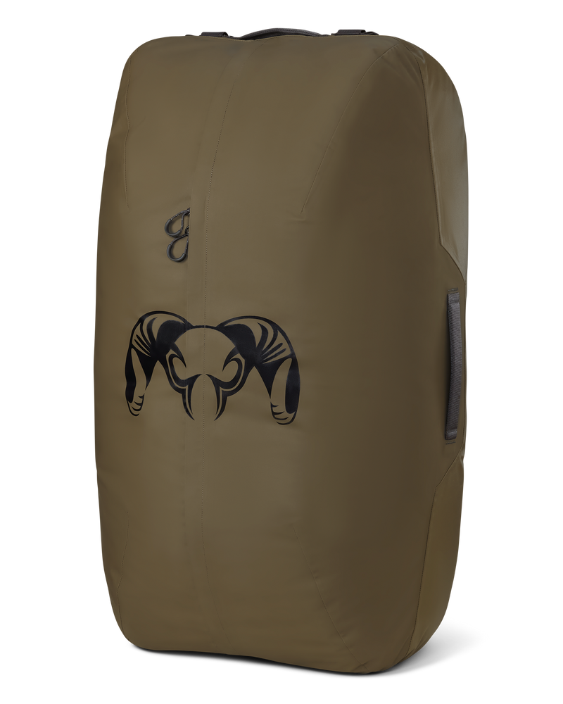 Front of Taku BLSTX 10000 Duffel in Bourbon Brown