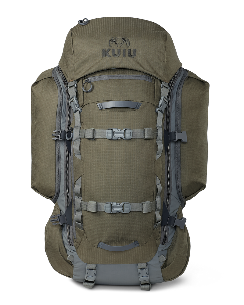 Front of ICON 6 8200 Bag only in Ash brown