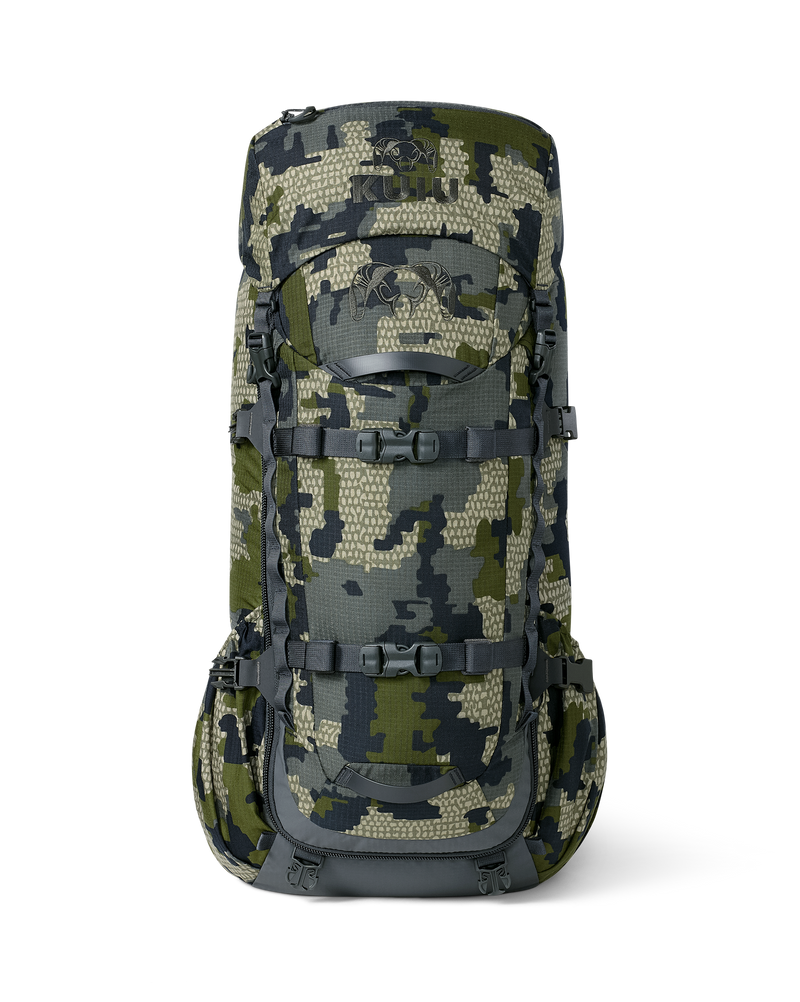 Back of ICON 6 4500 Bag Only in Verde Camouflage
