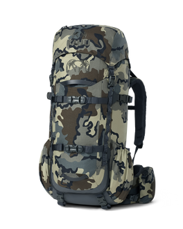 Front angled view of ICON 6 4500 Pack in Vias Camouflage