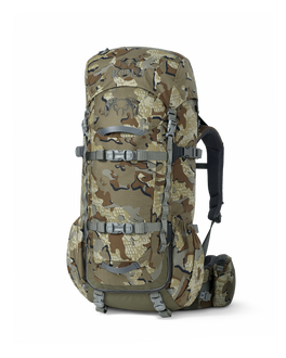 Front angled view of ICON 6 4500 Pack in Valo Camouflage