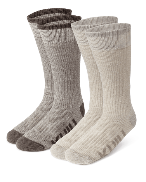 Merino Wool Socks Gift Set Brown & Khaki KUIU