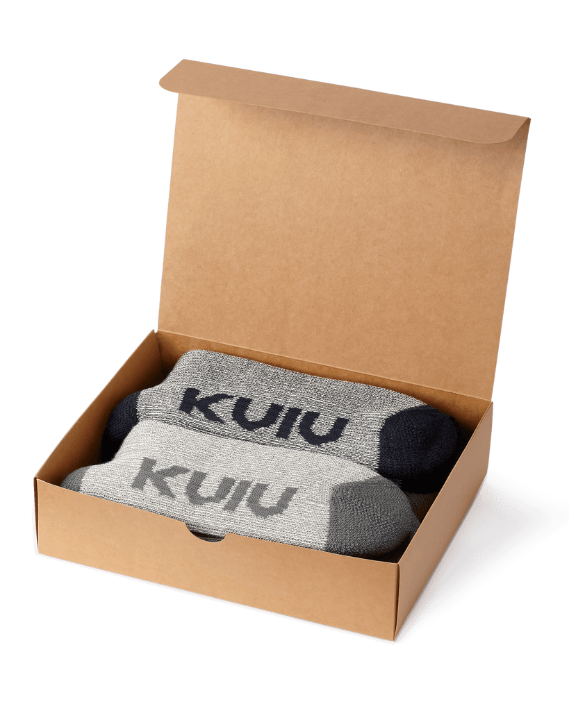 Merino Wool Socks Gift Set NavySage KUIU