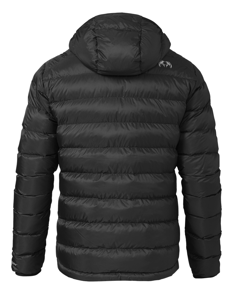 Men's Super Down LT Hooded Jacket - Black | KUIU