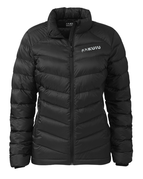 Women's Super Down LT Puffer Jacket - Black | KUIU