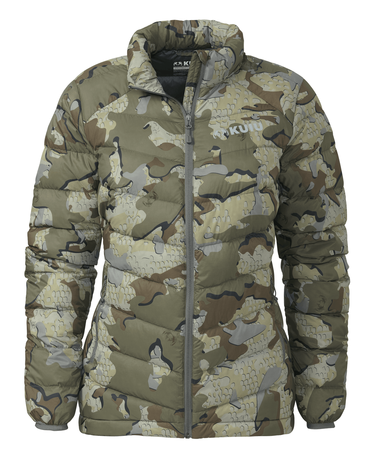 Camo down jacket womens clearance