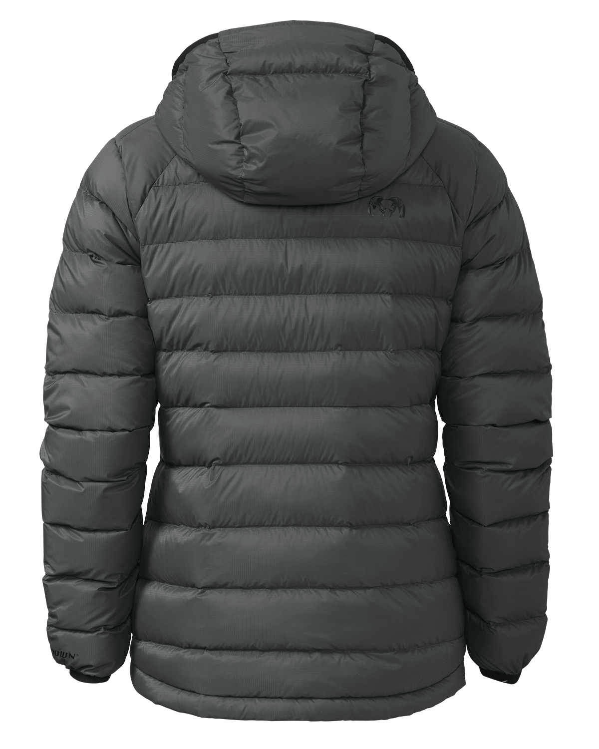 Women's Super Down LT Hooded Puff Jacket - Gunmetal | KUIU Women's Super Down LT Hooded Puff Jacket - Gunmetal | KUIU