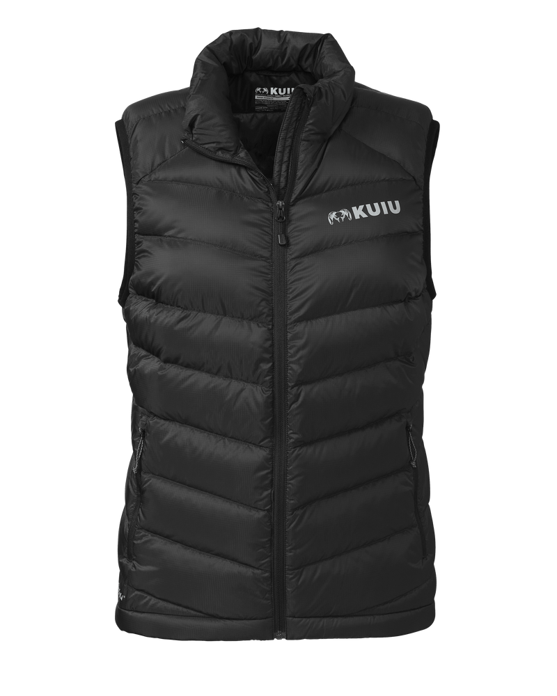Women's Super Down LT Vest | Black