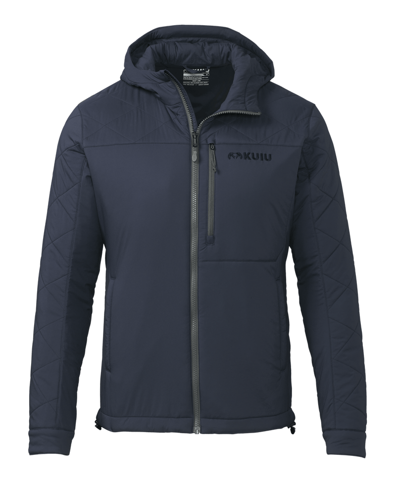 Granby Hooded Jacket | Steel Blue