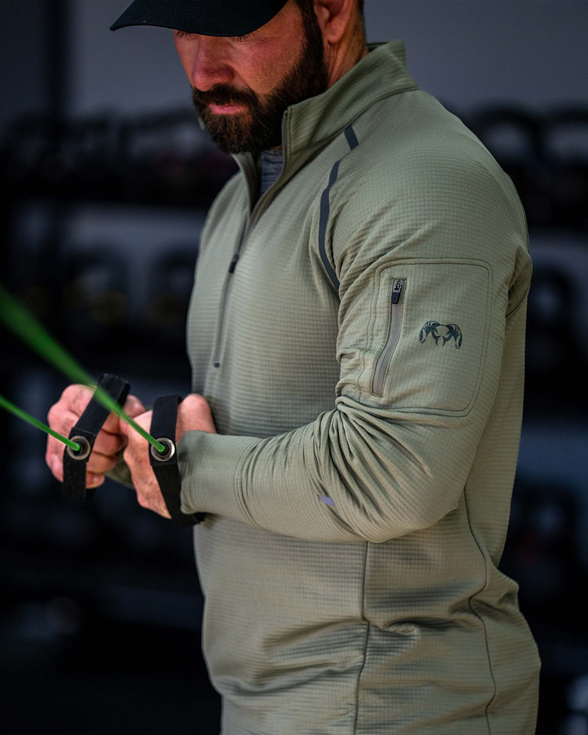 EnduroTrainer Men's 1/4th Zip Training Top - Antler | KUIU