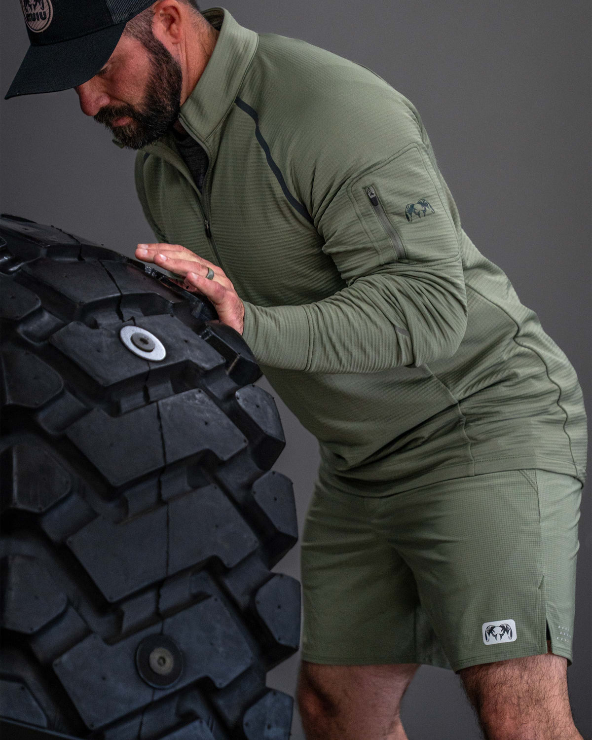 EnduroTrainer Men's 1/4th Zip Training Top - Antler | KUIU