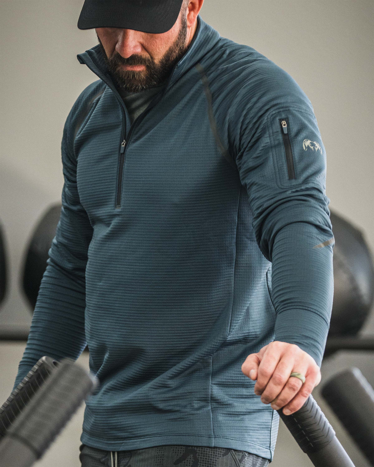 EnduroTrainer Men's 1/4th Zip Training Top - Flint | KUIU