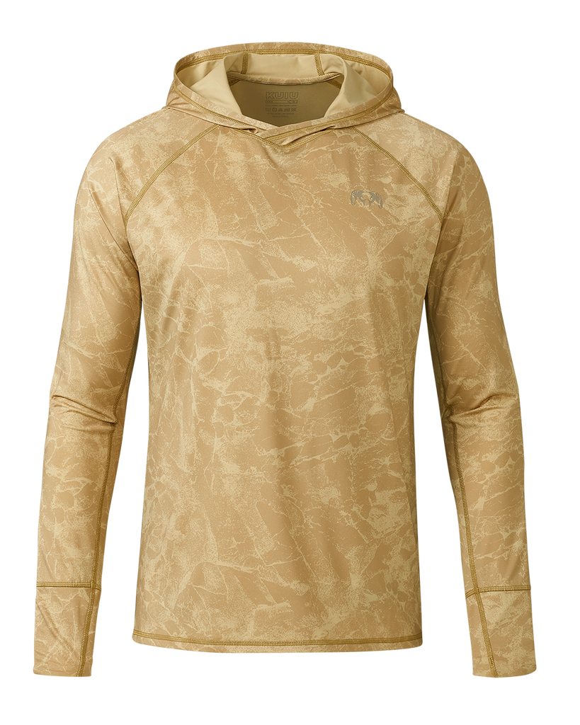 Gila LS Hoodie Gritstone | Dune Gritstone – KUIU