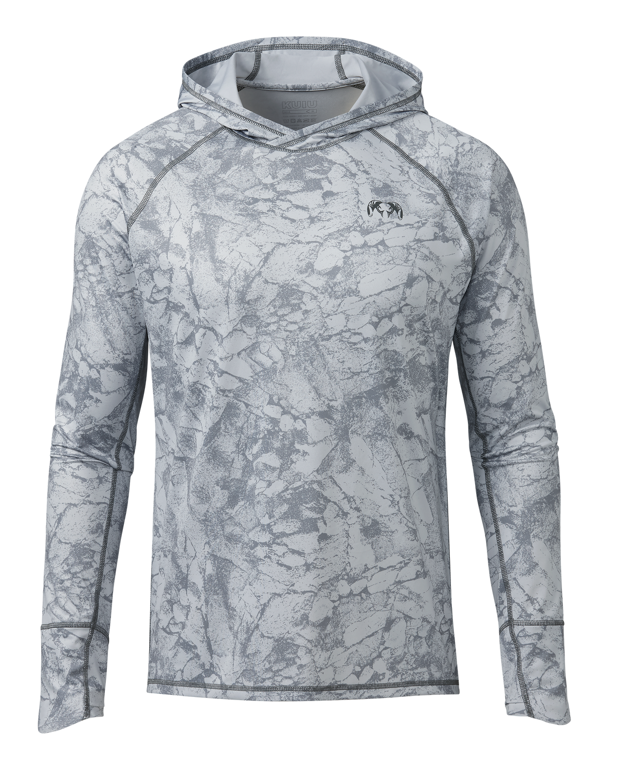 Gila LS Hoodie Gritstone | Lunar Gritstone – KUIU