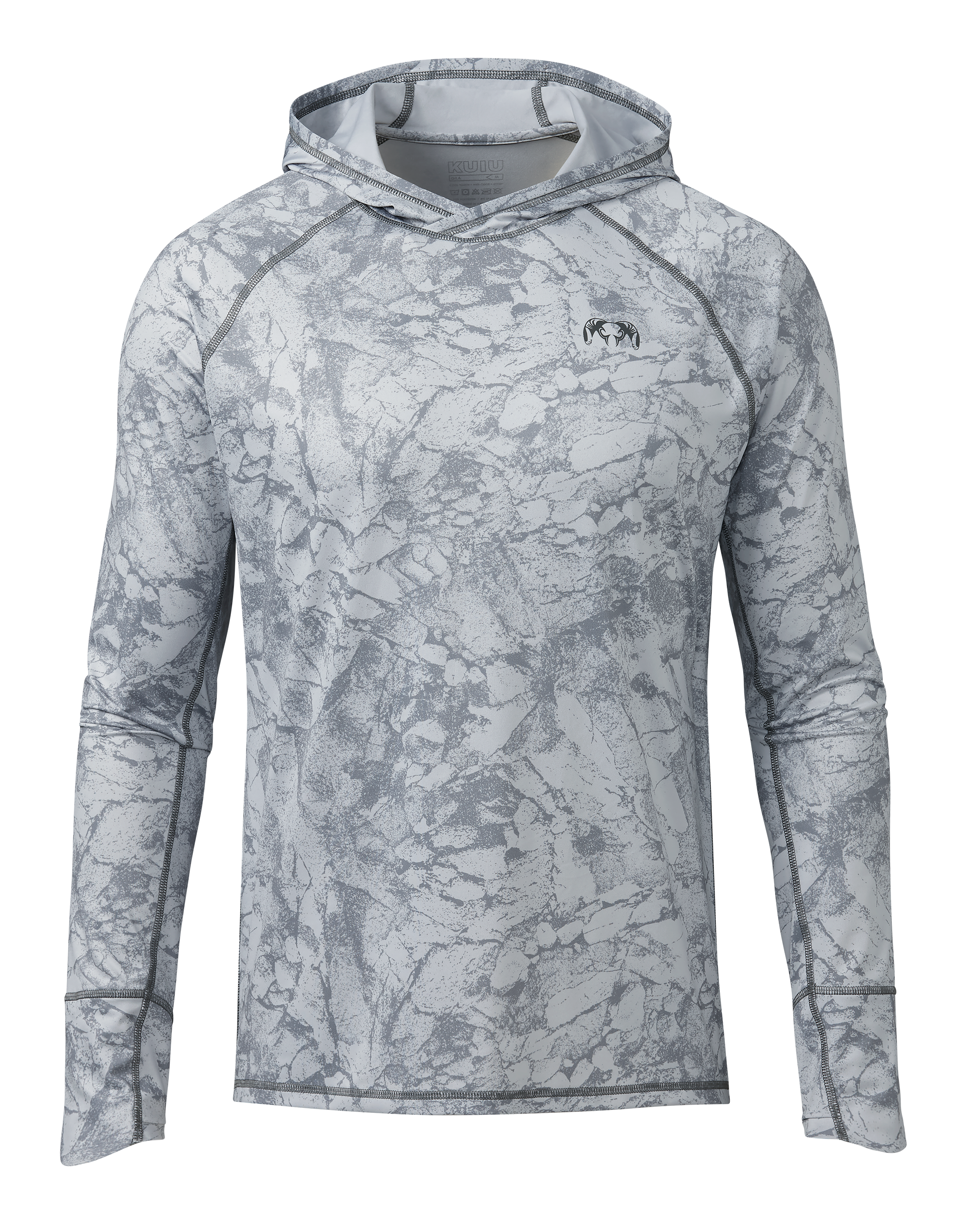 Gila LS Hoodie Gritstone | Lunar Gritstone – KUIU