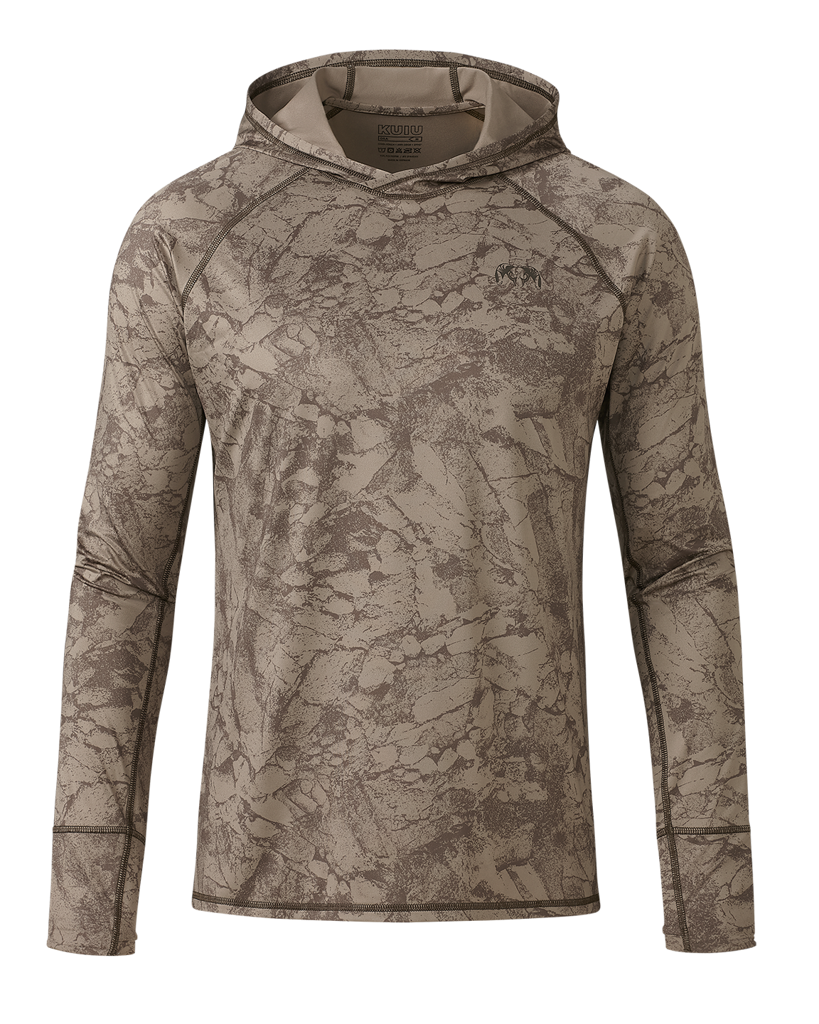Gila LS Hoodie Gritstone | Silt Gritstone – KUIU