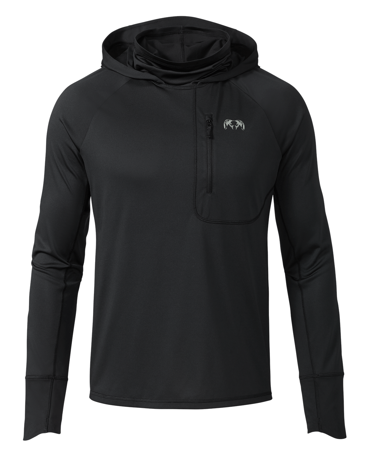 Gila PRO Sun Protection Hot Weather Hoodie - Black | KUIU