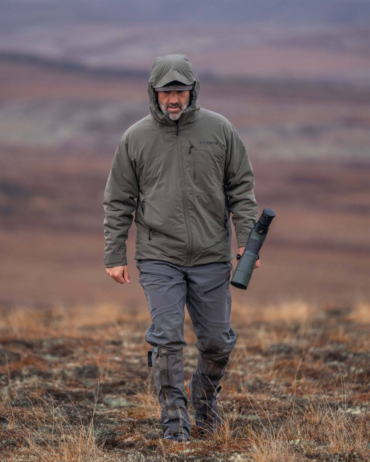 Waterproof & Windproof Mountain PRO Hooded Jacket - Ash – KUIU