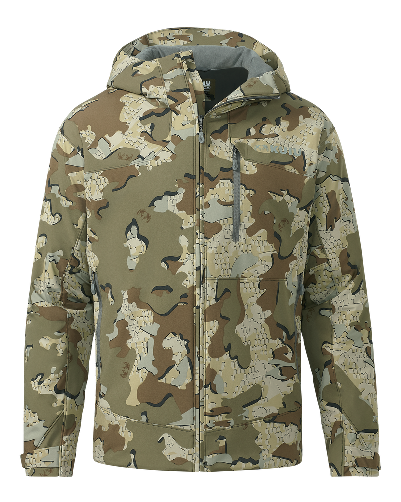 Front of Mountain PRO Hooded Jacket Valo Camouflage