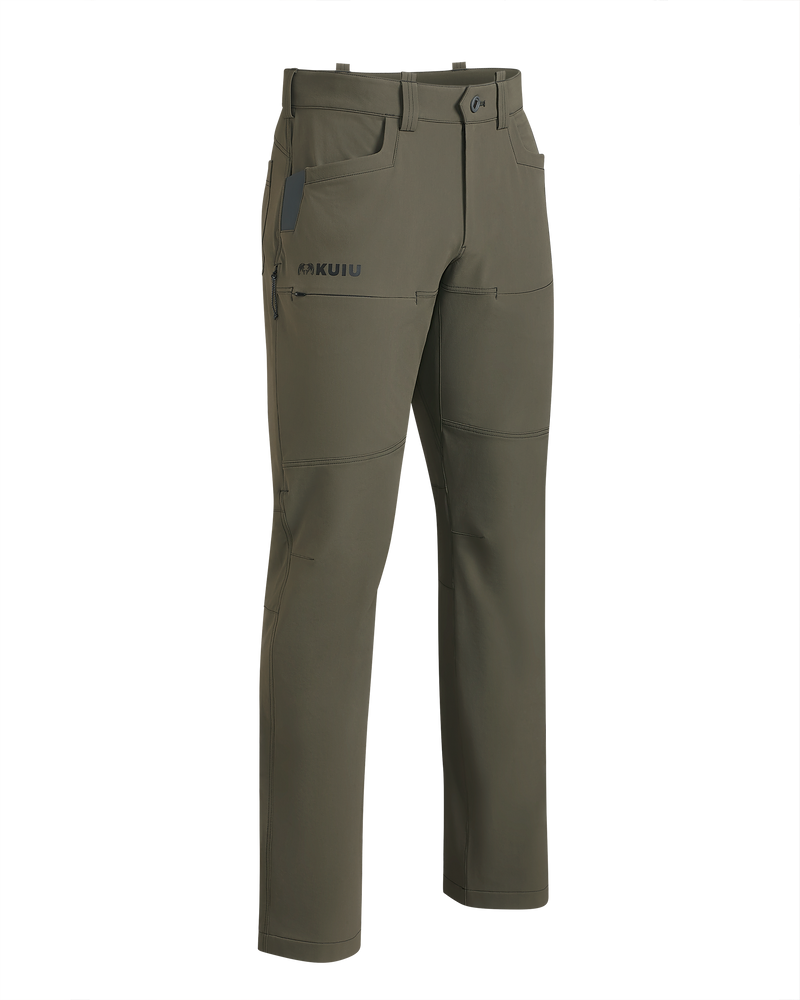 Front of Reed Pant in Ash Brown