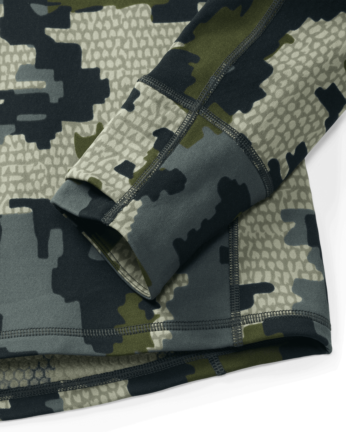 Encounter 200 Fleece Hunting Mid Layer Zip - Verde Camo | KUIU