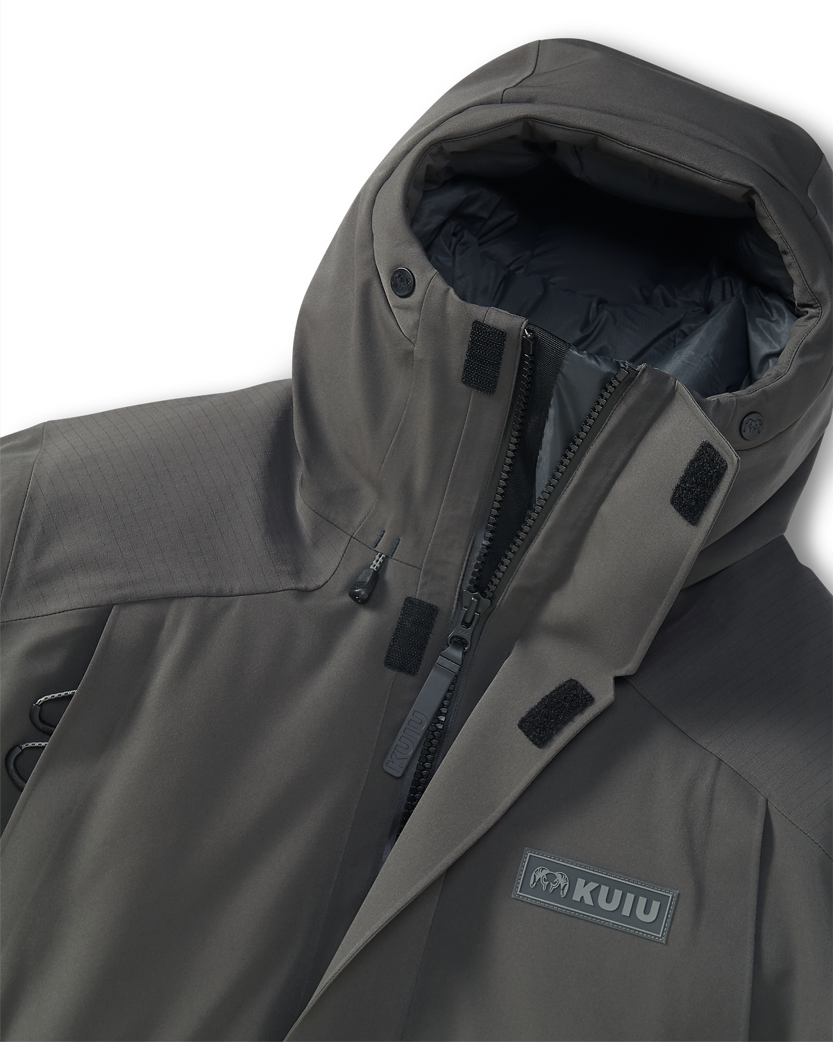 Super Down Arktuk Parka - Extreme Cold Jacket - Asphalt | KUIU