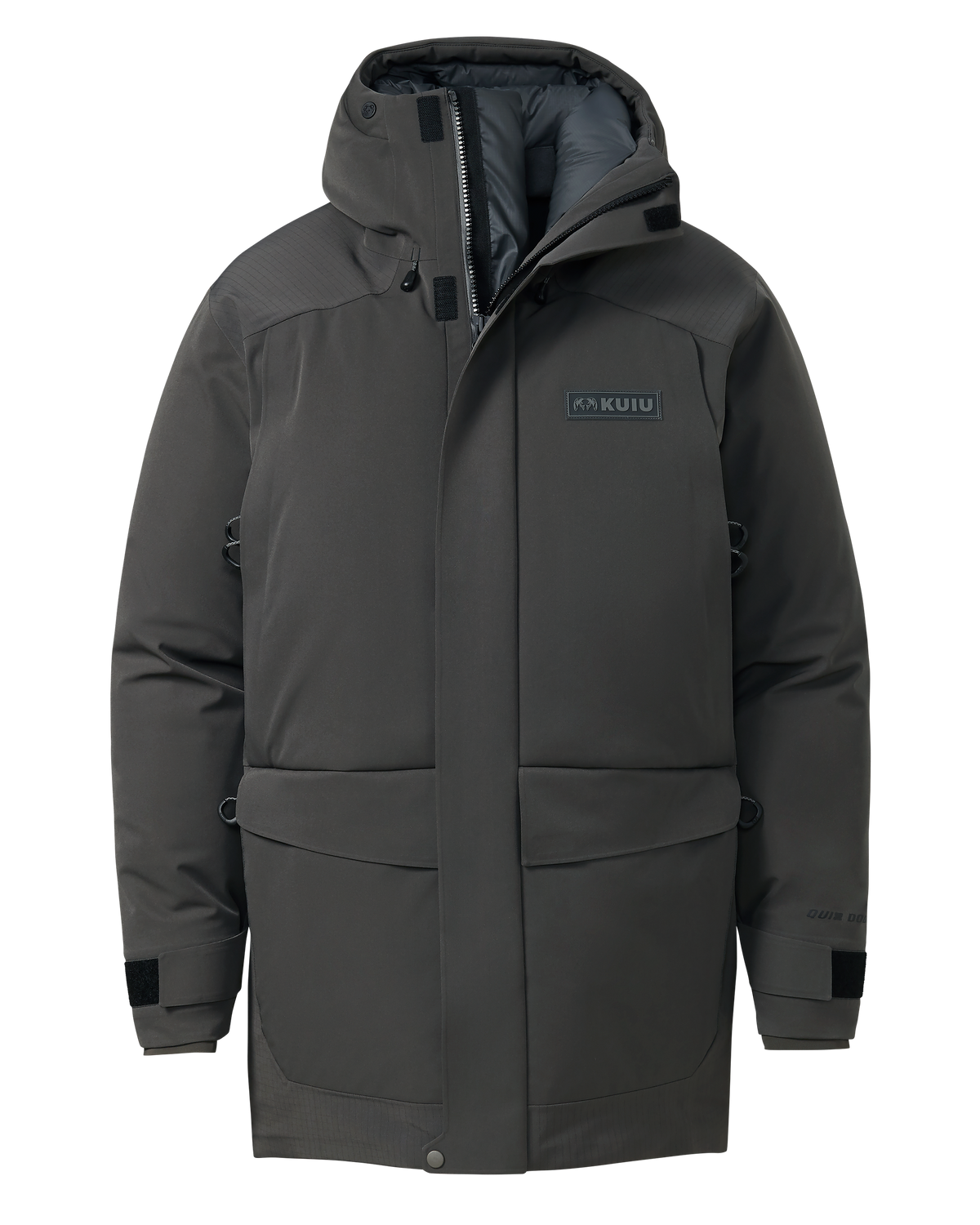 Super Down Arktuk Parka - Extreme Cold Jacket - Asphalt | KUIU Super Down Arktuk Parka - Extreme Cold Jacket - Asphalt | KUIU