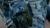 Front of Axis Glove in Verde Camouflage
