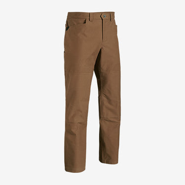 Front of the Brawley Pant in Saddle Brown