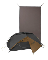 Mountain Star 2 Person Tent Set | Gunmetal-Camel