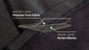 Pro Merino 200: Outer Layer: Polyester Face Fabric. Inside Layer: NuYarn Merino Wool