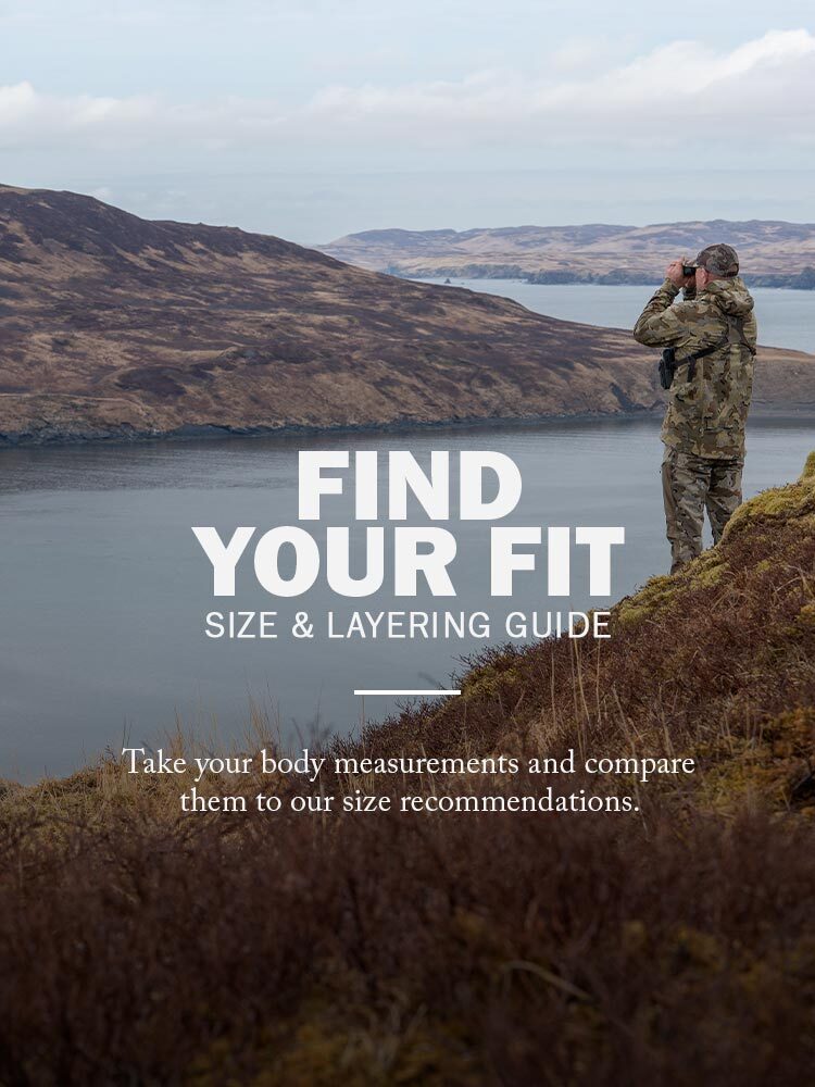 Men's Find Your Fit Clothing Size & Layering Guides KUIU