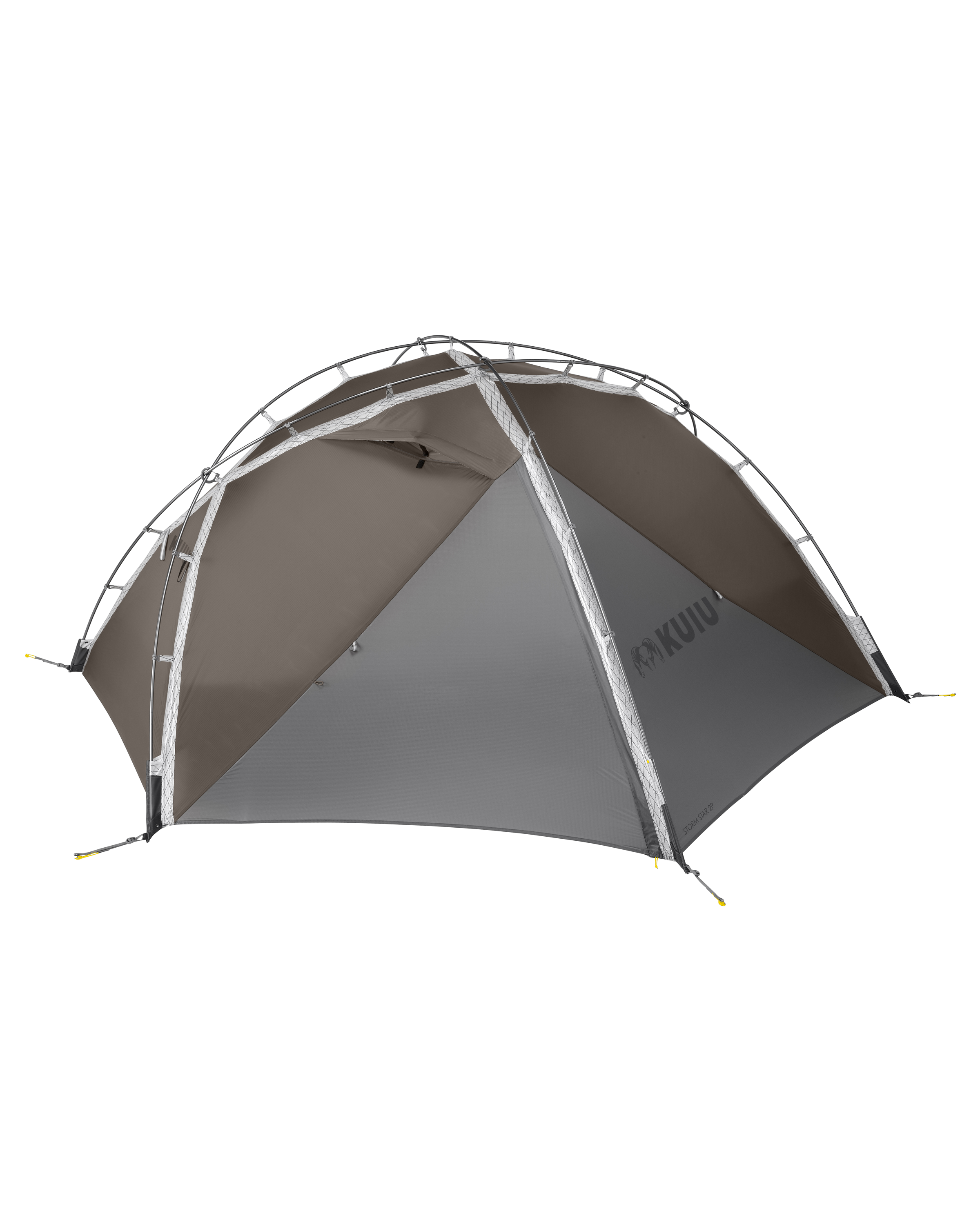 2 man tent with standing room KUIU Storm Star 2 Person Tent in Major Brown