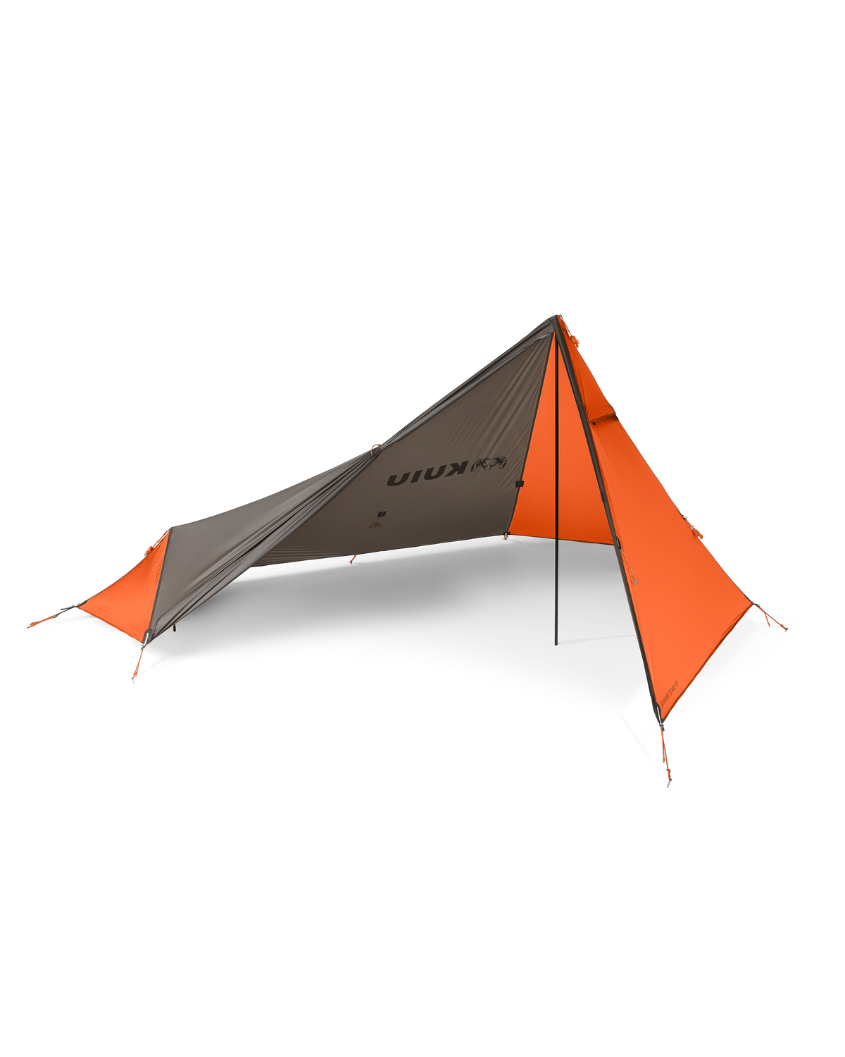 1 man tent Summit Star Single Person Tent Tent - Gunmetal-Orange