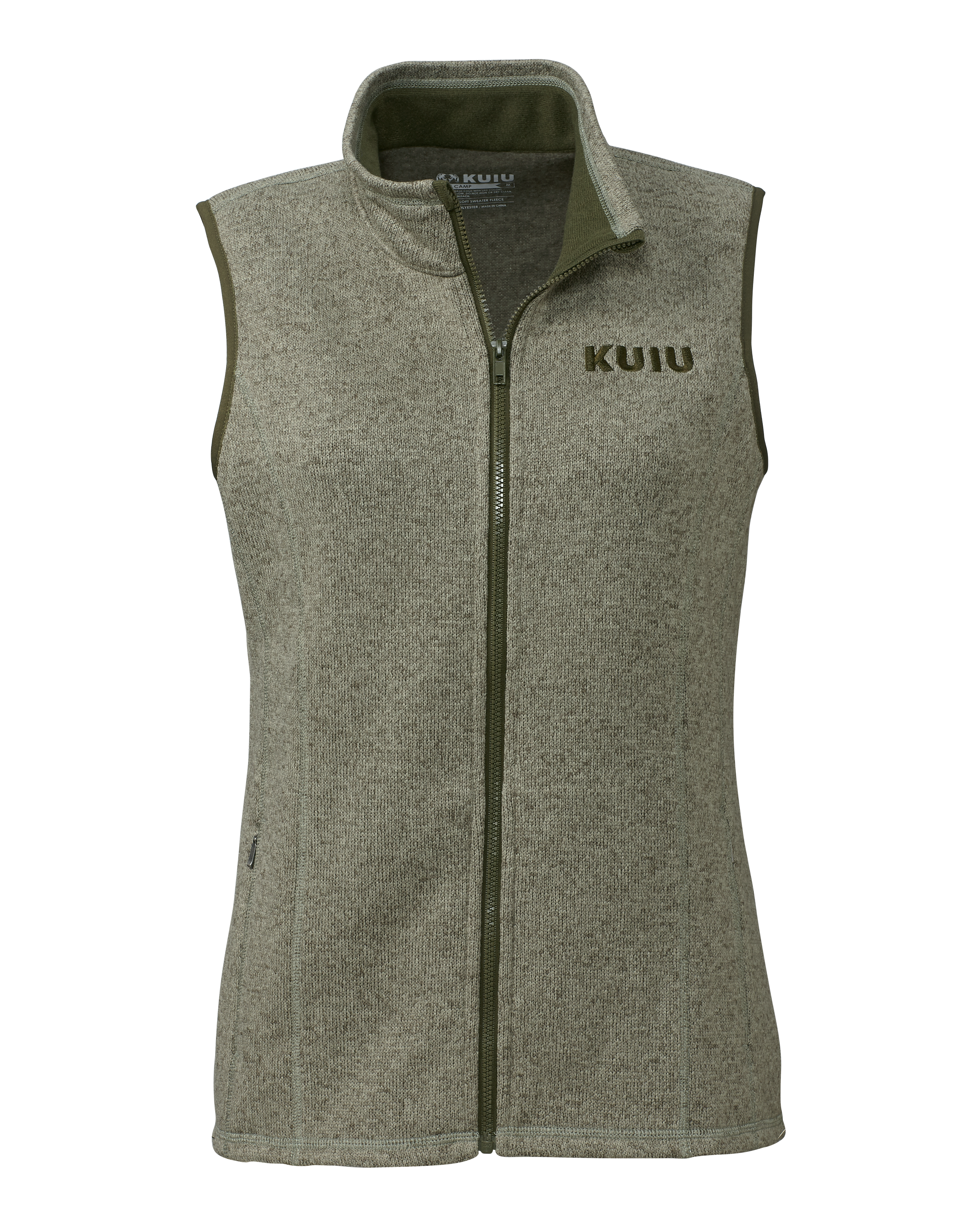 Outlet Women's Base Camp Sweater Vest | Heather Olive – KUIU