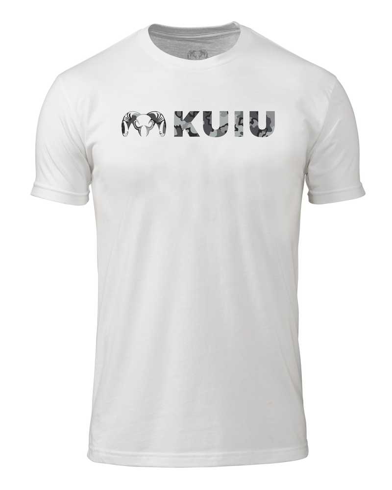 KUIU Vias Storm Logo T-Shirt | White