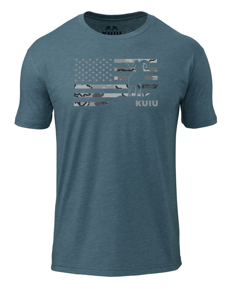 KUIU Vias Storm Ram T-Shirt | Indigo
