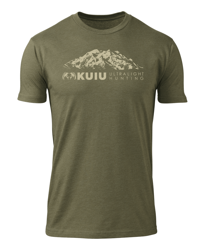 Alaska Range T-Shirt | Military Green