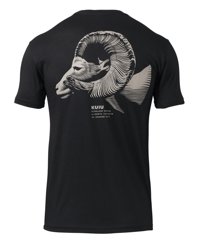 KUIU Nahanni Butte Ram T-Shirt | Black