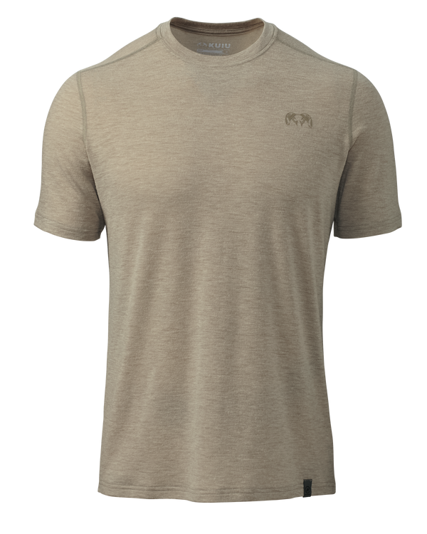 ULTRA Merino Wool Short-Sleeved Crew Tee | Bone – KUIU