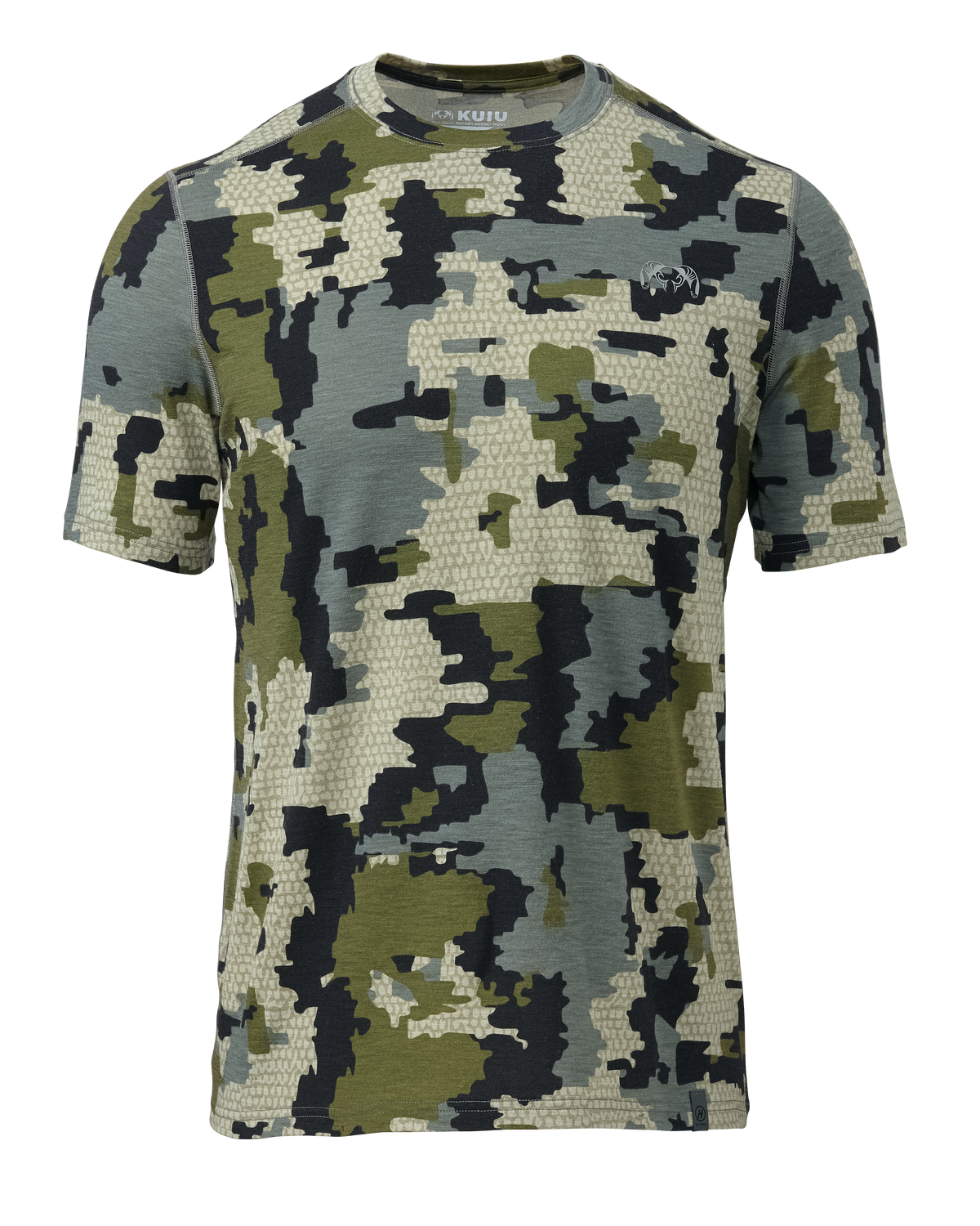 T-shirt à manches longues en laine mérinos pour femme - Herbe du désert T-shirt à manches longues en laine mérinos pour femme - Herbe du désert