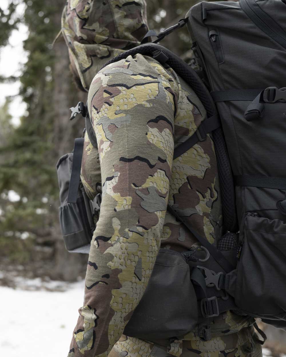 ULTRA Merino Wool Long Sleeve Hoodie Olive KUIU