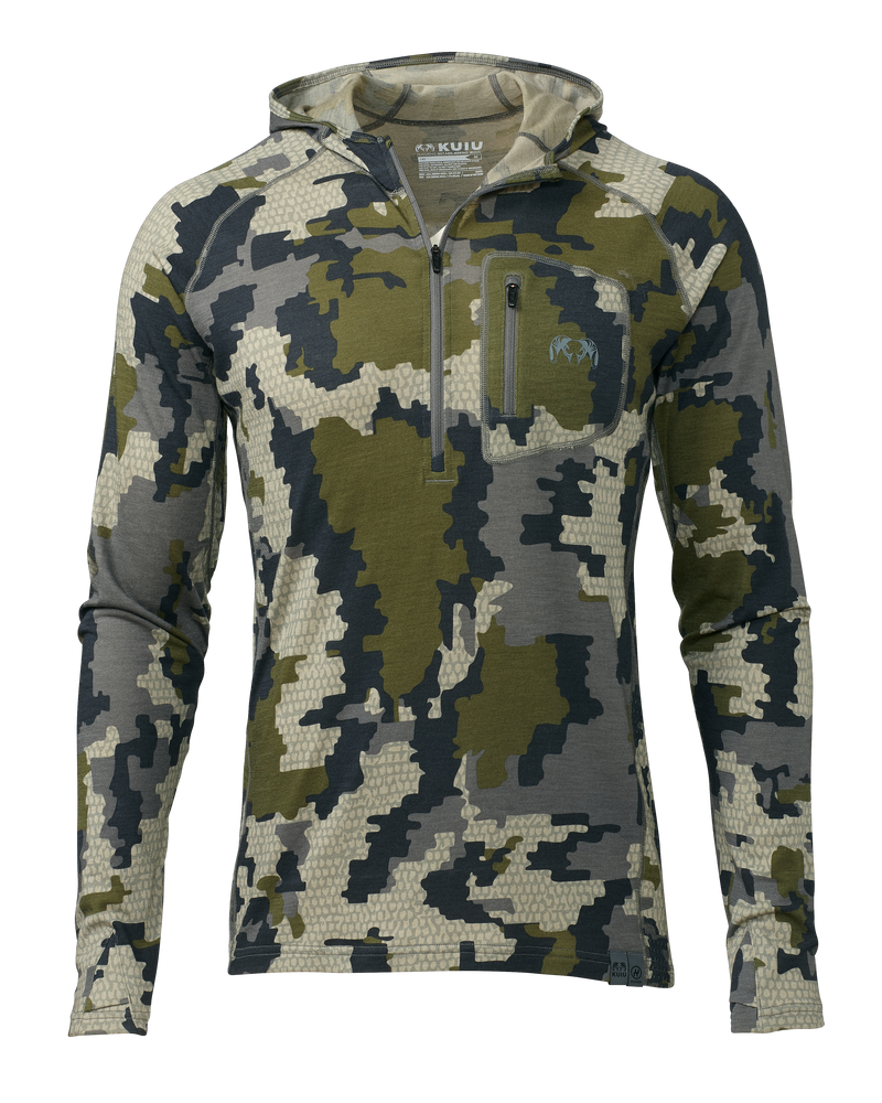 Kuiu - Ultra Merino 145 Zip-T Hunting Hoodie
