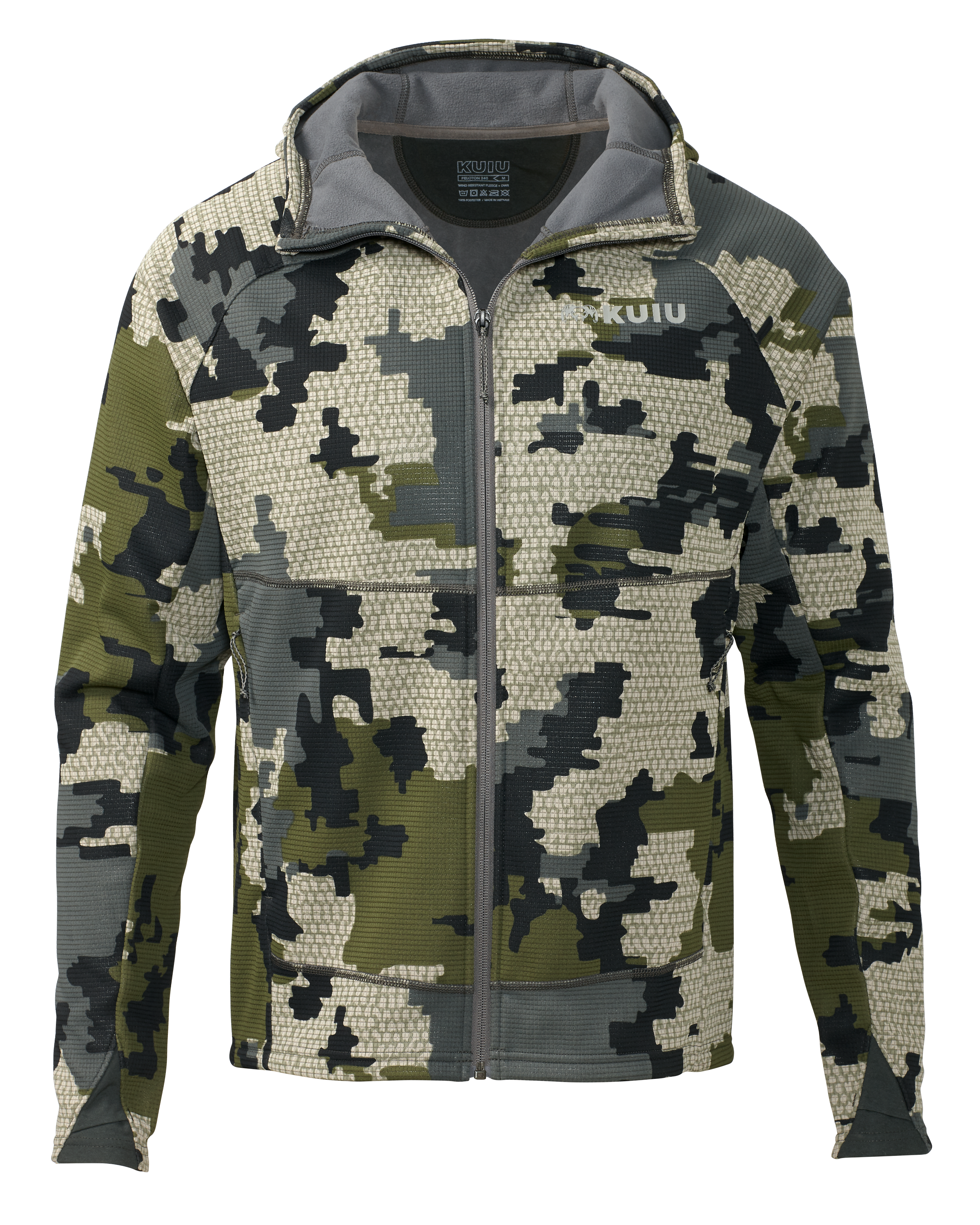 Peloton 240 Full Zip Hoodie Verde