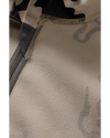 Interior fabric detail on Peloton 200 Zip-T Hoodie in Vias Camouflage