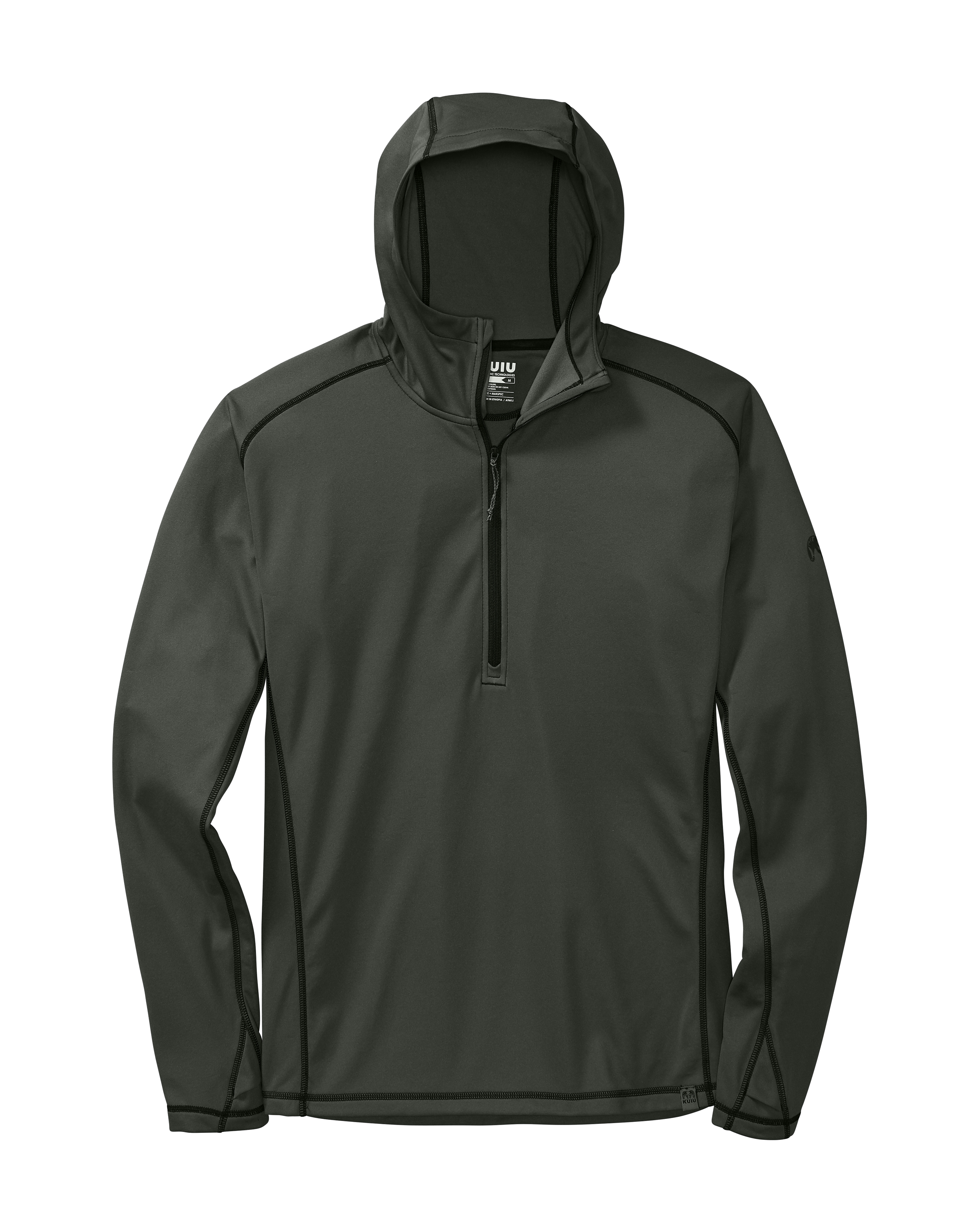 Peloton 97 Men's Hunting Zip-Up Hoodie - Gunmetal | KUIU Peloton 97 Men's Hunting Zip-Up Hoodie - Gunmetal | KUIU