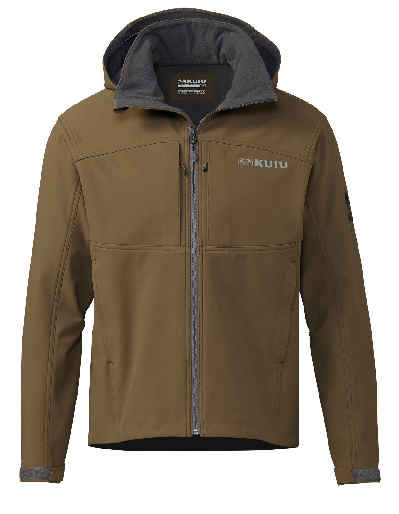 Guide DCS Soft Shell Hunting Jacket Bourbon Brown KUIU
