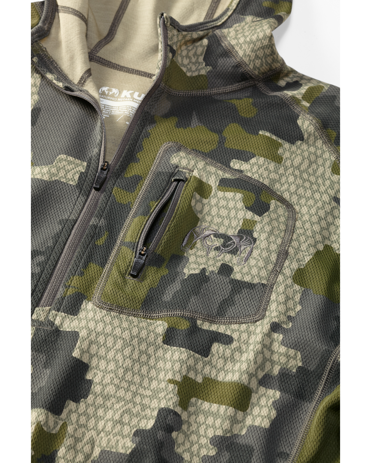 PRO Merino 200 Zip-T Hoodie | Verde – KUIU